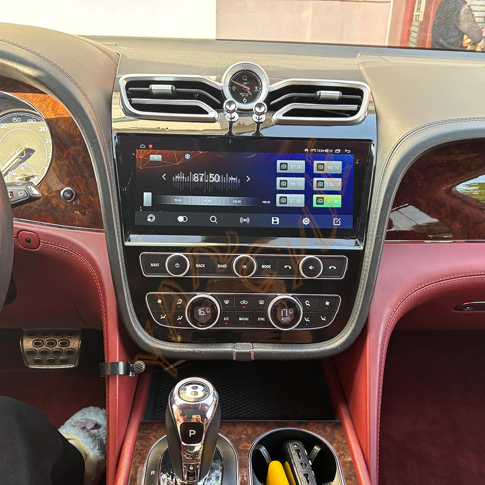 10.9 Inch Multimedia Android 14 Video Player For Bentley Continental GT Flying Spur 2005~2019 GPS Navigation Car Radio Head Unit