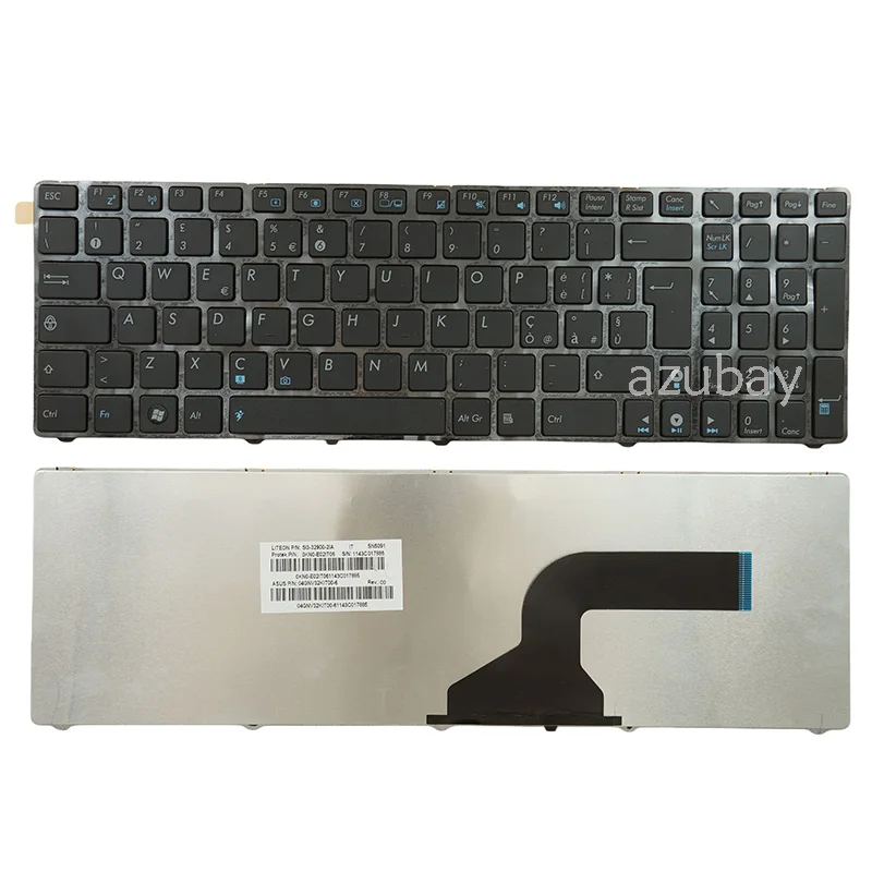 Laptop Keyboard for ASUS G60V G60JX G60VX G72 G73 W90 W90V W90VN W90VP X61 X61Gx X61SL X61Q X61Sf X52 X52F X52J X52JR IT Italian