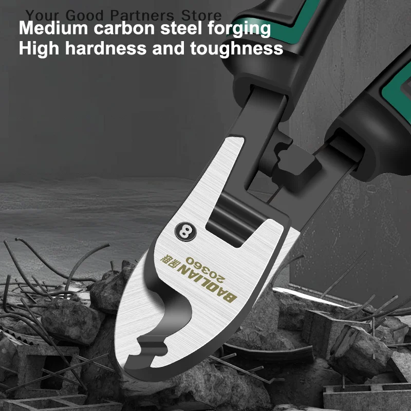 6-10inch Multifunctional Cable Cutter Manual Wire Cutting Pliers Wire Breaking Pliers Cutting Tool Industrial Grade Cable Cutter
