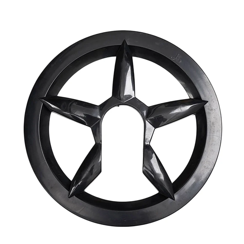 Bike Chainring Deflector Constructed for Use with 40T and 42T Chainrings Having 5 Bolt Holes and 6.5 cm Spacing Requirements