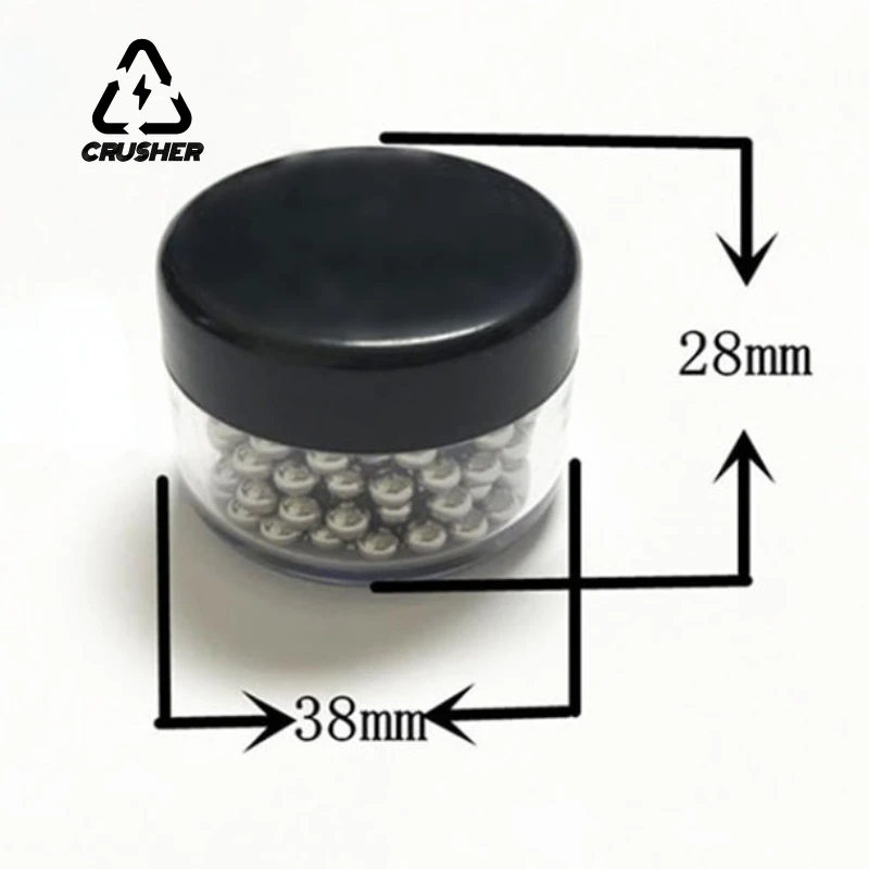 CRUSHER 12 Box 200pcs 304 Stainless Hookah Shisha Bottle Cleaning Steel Balls for Wine Tea Stains Bottle Cleaner Tool