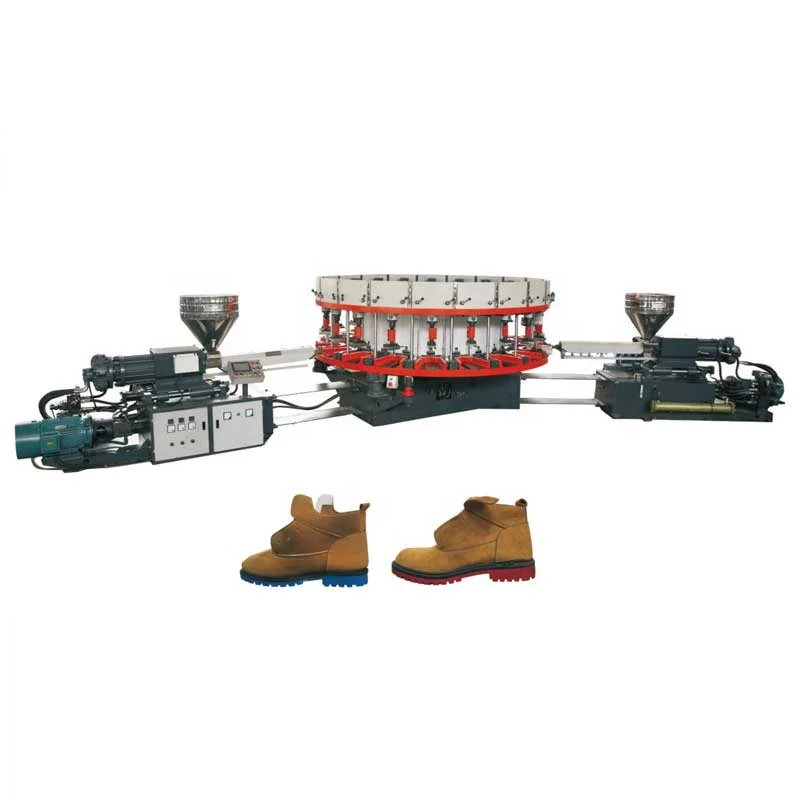 High-speed Fully Automatic Shoes Making Machine Double Color Injection Molding Machine Used Hydraulic Injection Molding Machine