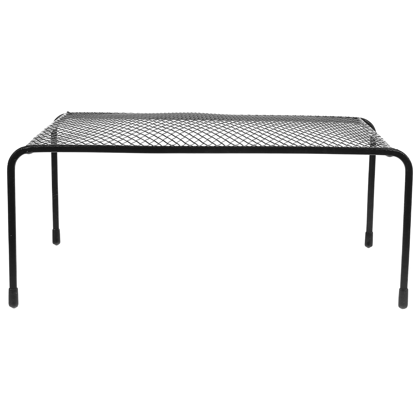 

Kitchen Counter Metal Dish Drying Rack Organizer Tableware Holder Bowl Plate Storage Rack with Ventilated Drain Board for Home