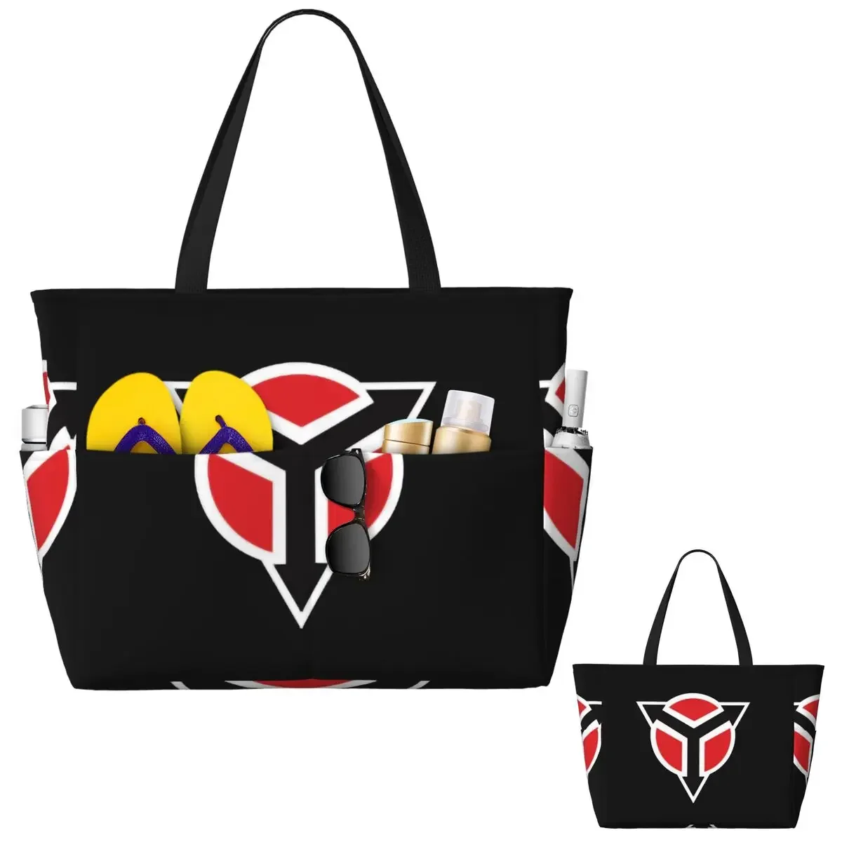 Killzone Helghast Insignia Beach Tote Bag Sport Gym Yoga Duffle Large Tote Bag Women Travel Bag Fitness bag