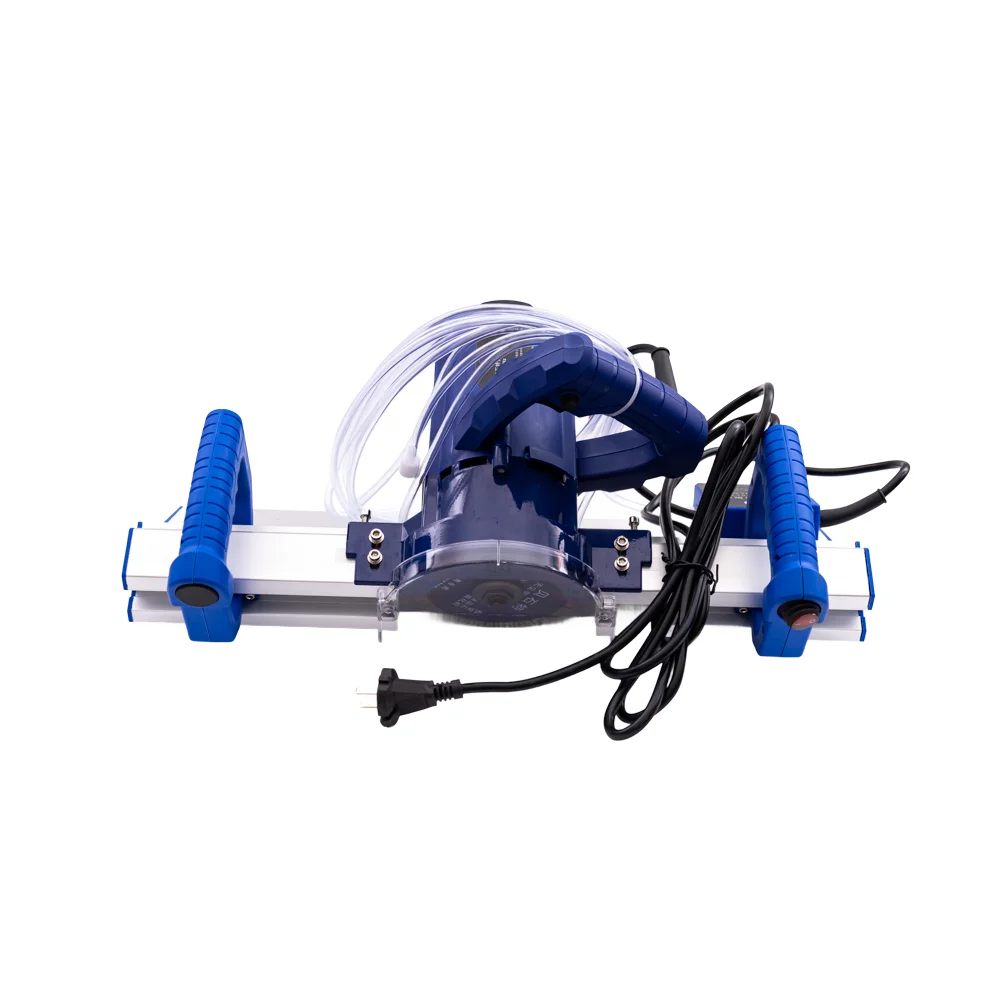 

45 Degree Electric Track Saw System Large Format Porcelain Tile Miter Chamfering Cutting hine Saw Power Cutter