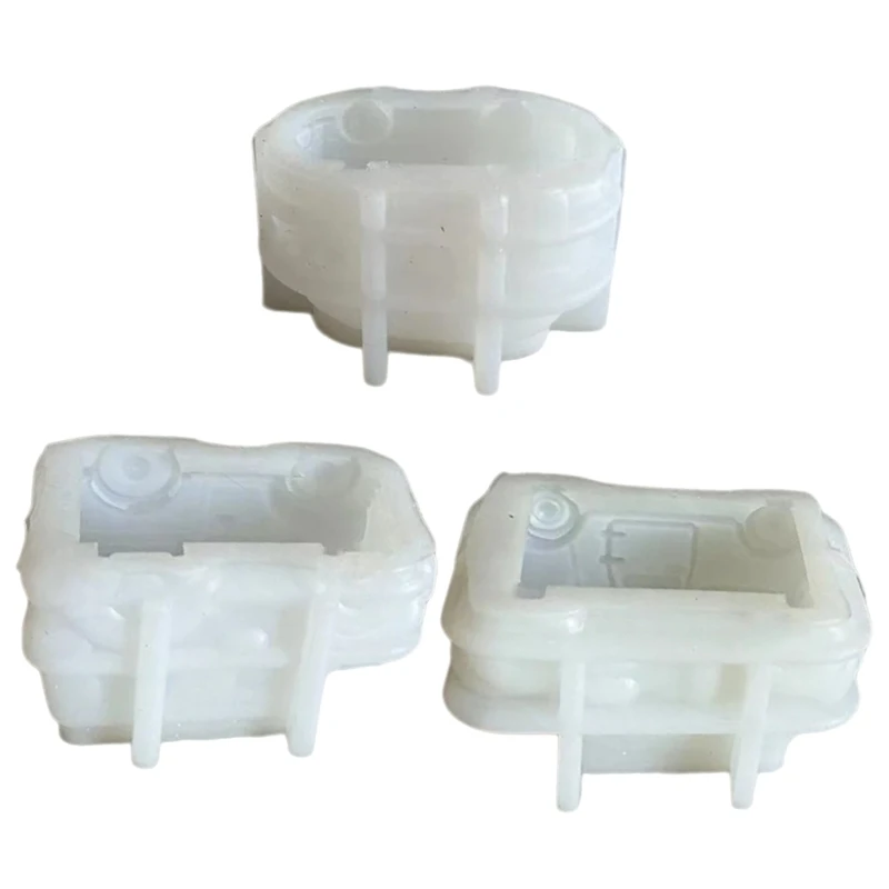 

3D Bus Resin Silicone Mold for Candlestick Car Shaped Holder Concrete Cement Gypsum Molds for Fashion Enthusiasts