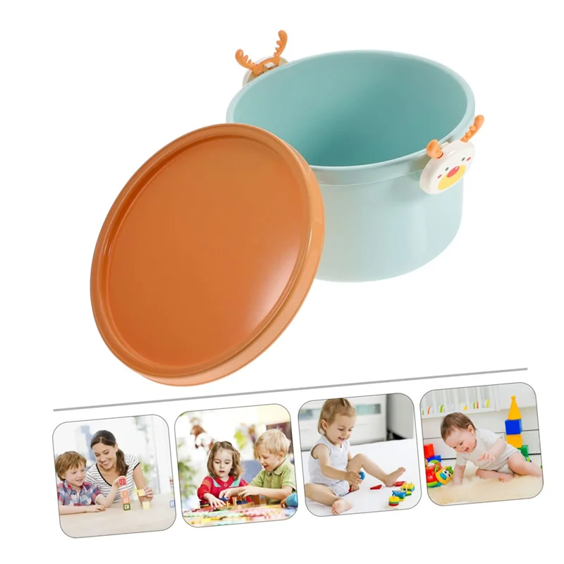 

FBIL-2PCS Bins Building Blocks Organizer Storage Bucket Snack Bucket Child Plastic Sand Bucket Water Bucket