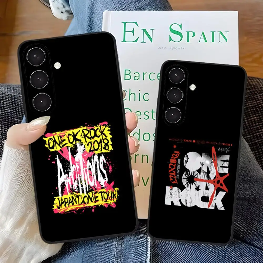 ONE OK Rock Band Phone Case For Samsung S26 S25 S24 S23 S22 Ultra Plus Fe A57 A37 A17 A27 5G Silicon Cover