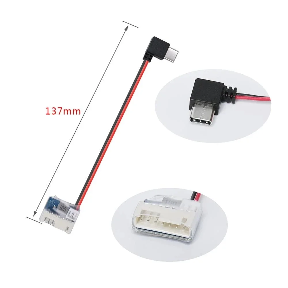 Type C to 5V Balance Plug Power Cable Charging Cable for GoPro Hero 6/7/8/9 for FPV drone part