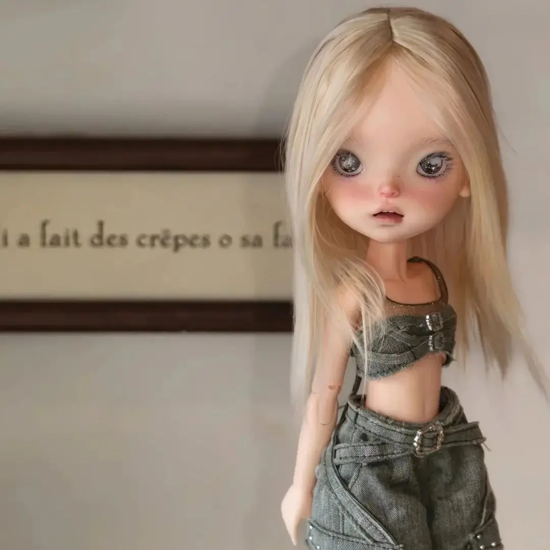 1/6 BJD Doll Xiaokui Lovable Girl Advanced Resin Articulated Toy Beautiful Cartoon Birthday Gift