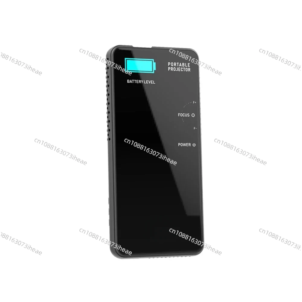 

Black car Ultra-thin DLP Android 8.1 1080P Auto Focus With battery for home and outdoor mini pocket projector