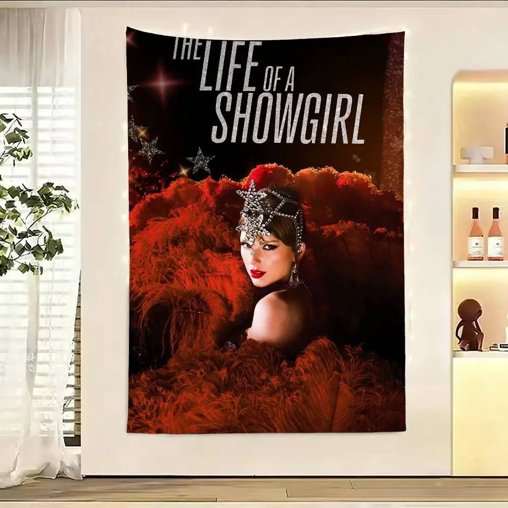

TS The Life of a Showgirl Flag Outdoor Decorations for Bedrooms Home Decor Items Decoration Banners