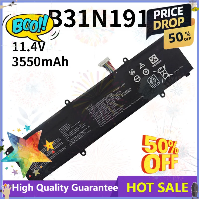 SWZY SWZY Laptop Battery B31N1911 C31N1911 for ASUS VivoBook Flip 14 TM420IA M413 M413DA K413 X413 TM420IA F413 Notebook X X413F