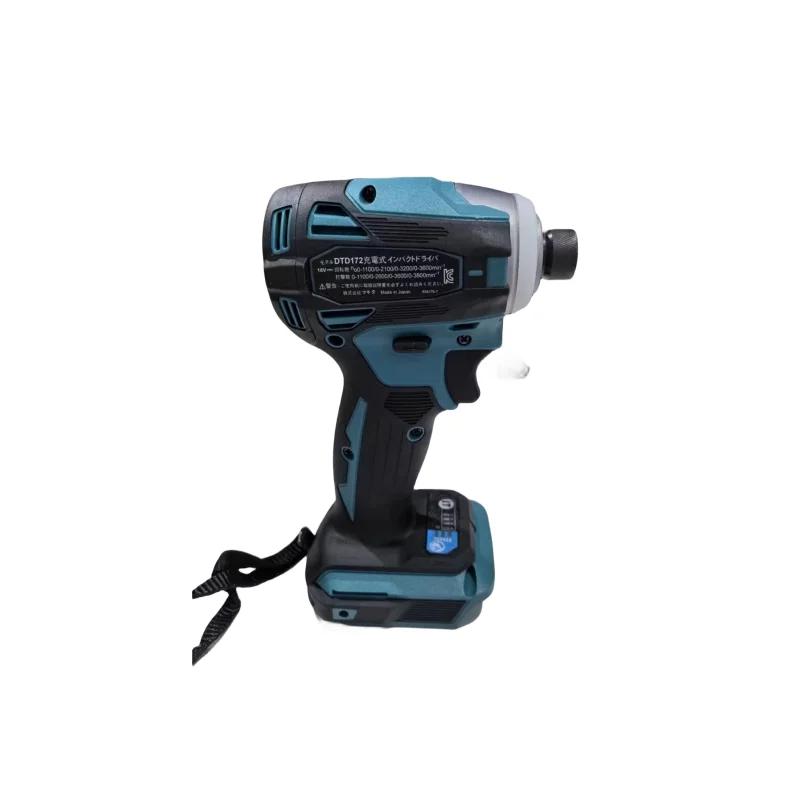 Makita DTD172 motor sem escova,ferramentas elétricas de impacto,Chave de fenda sem fio,percussão,elétrico,velocidade variável18V