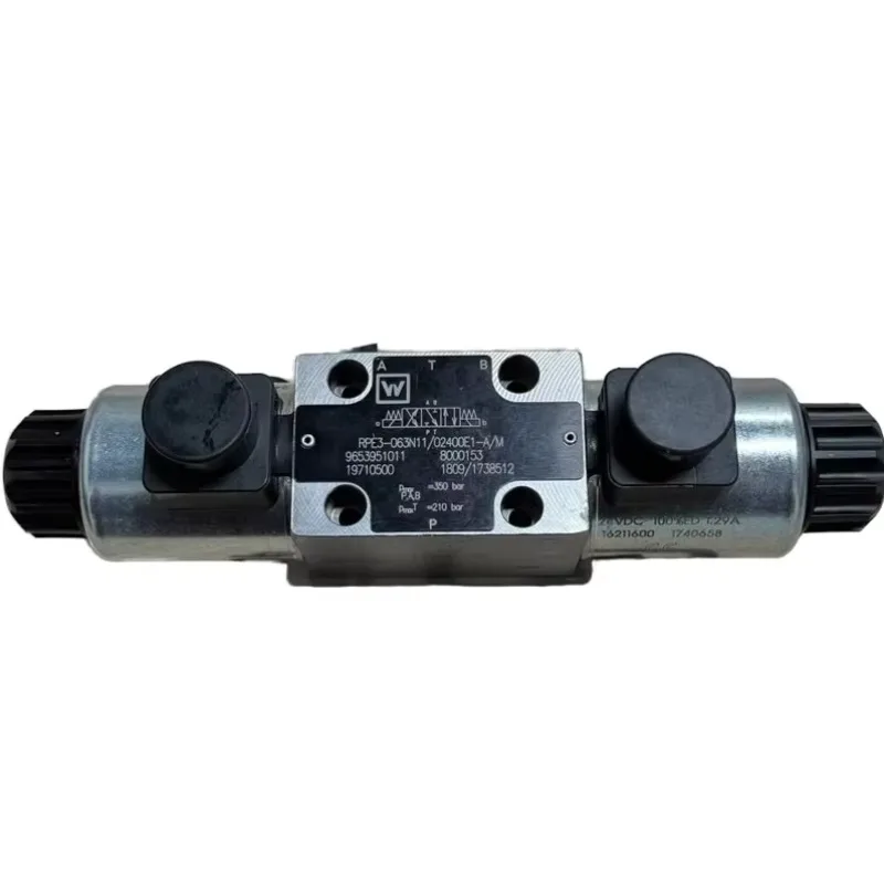 Original Hydraulic Pilot Solenoid Valve Control Valve Solenoid Direction Valve Pn 9653951011