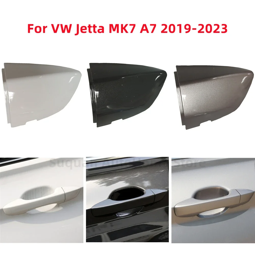 Garniture de couvercle de capuchon de poignée pour VW Jetta A7, MK7, R-line 2019-2023, or, noir, bla