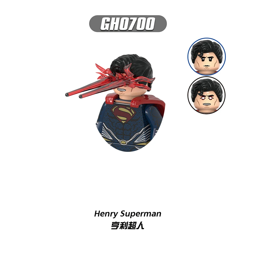 Omini Man GH0692-GH0707 Invincible Superman Batman New Bricks For Toys Gifts Action Figures Children Building Blocks For Party