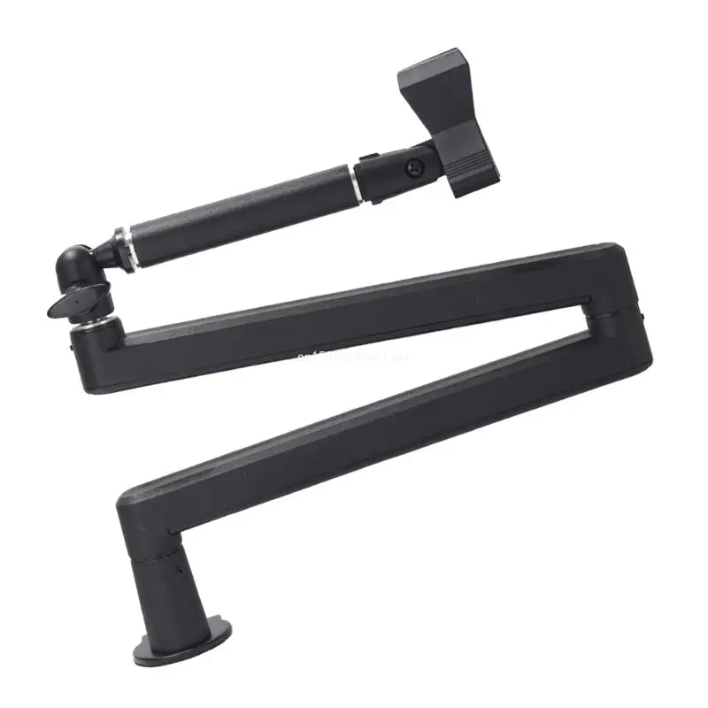 Mic Boom Arm Rotatable Microphone Stand Desk Mount Clamp Adapter Management Dropship