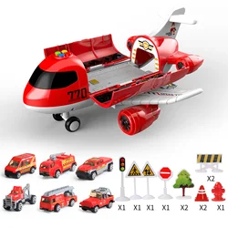 Toys Airplane Inertia Children's Toys Airplane Lighting Music Simulation Rail Passenger Airplane Children's Airplane Toys Gifts