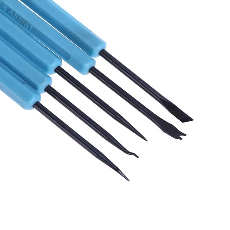 Kit di aiuto per la saldatura da 6 pezzi Kit di strumenti combinati per la saldatura del circuito ausiliario del circuito elettronico dello strumento di saldatura del circuito