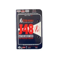 Instrumento electroacústico J48 Monophon DI Box, Pedal clon Original, guitarra eléctrica, bajo, teclado Qin, LY-ROCK