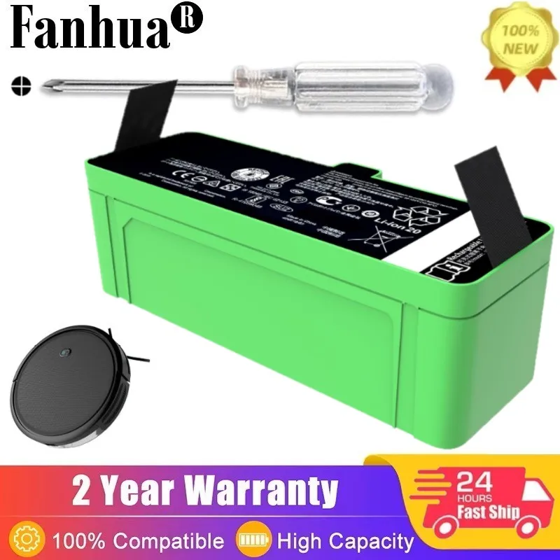 1800mAh بطارية ليثيوم أيون لآي روبوت رومبا الأنظف 900 800 700 600 سلسلة 960 980 981 965 895 890 860 695 692 690 جزء