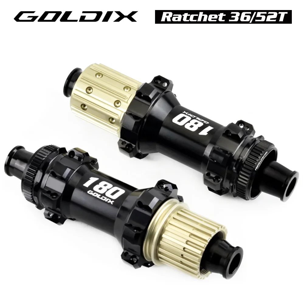 

GOLDIX M180 BOOST central lock28H EXP52T ratchet mountain bike hub suitable for SHIMANO and SRAM 11/12 speed bicycle accessories