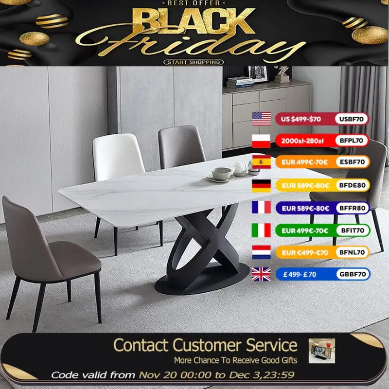 

Обеденные столы с итальянским дизайном, квадратные обеденные столы для вечеринок, роскошные кухонные обеденные столы, скандинавская еда, белая мебель Mesas De Comedor, домашняя мебель