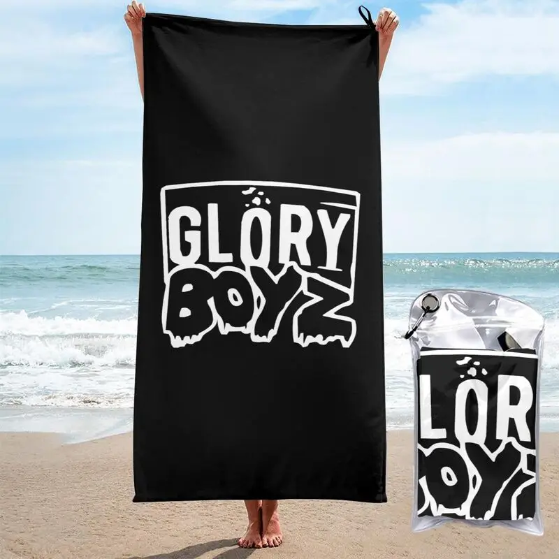 Glory Boyz Gbe Chief Keef Glo Gang Rap Chicago Drill Quick dry Towel Large Printed Bath Towel Personalized