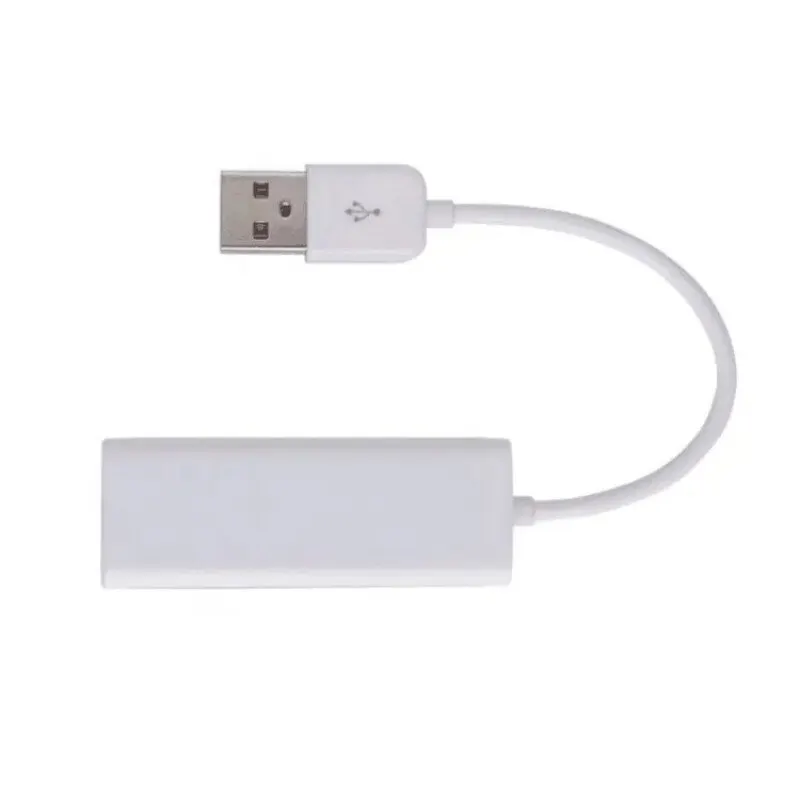 USB 2.0 to RJ45 Ethernet 100Mbps Network Adapter for Desktop and Laptop and Notebook