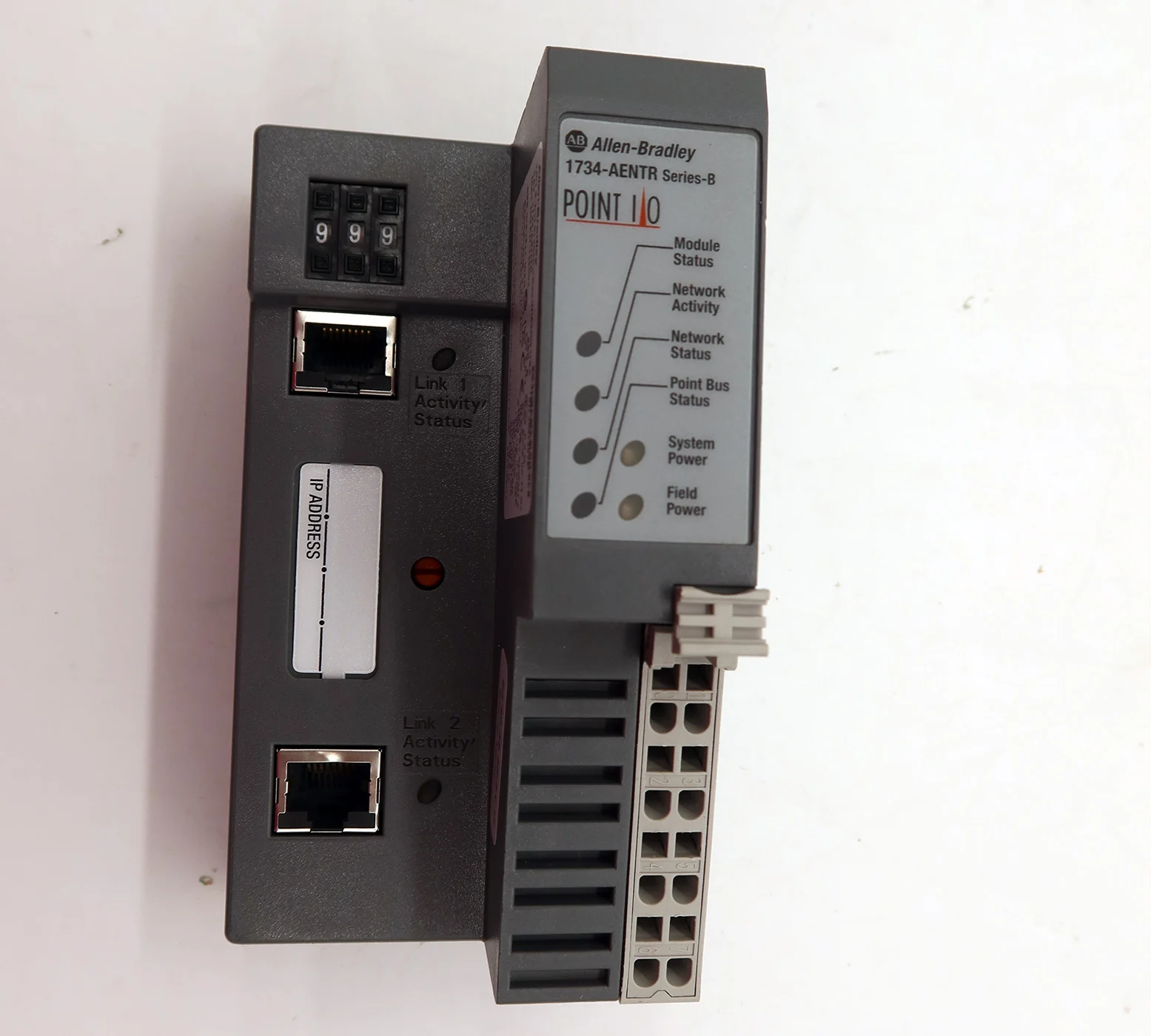 New and Original 1734-AENTR POINT 1/O Dual Port Network Adaptor Central control module