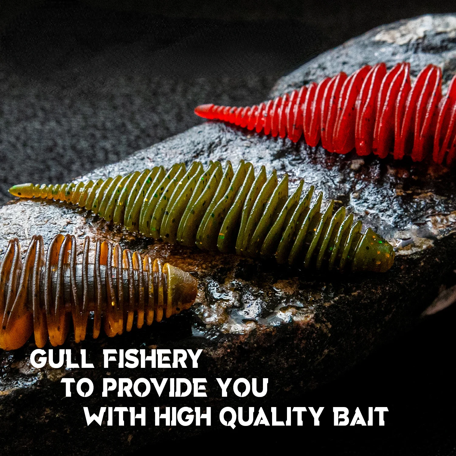 HAIMALUO BELLOWS GILL Soft Lure Worm Fishing Bass Lure Silicone Baits Soft Rubber For Fishing Swimbait Artificial Leurre Souple