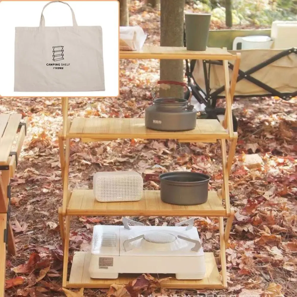 

Canvas & Cotton Outdoor Camping Storage Bags Handheld Totes Durable Carry Bags Camping Shelf Organizer Bags