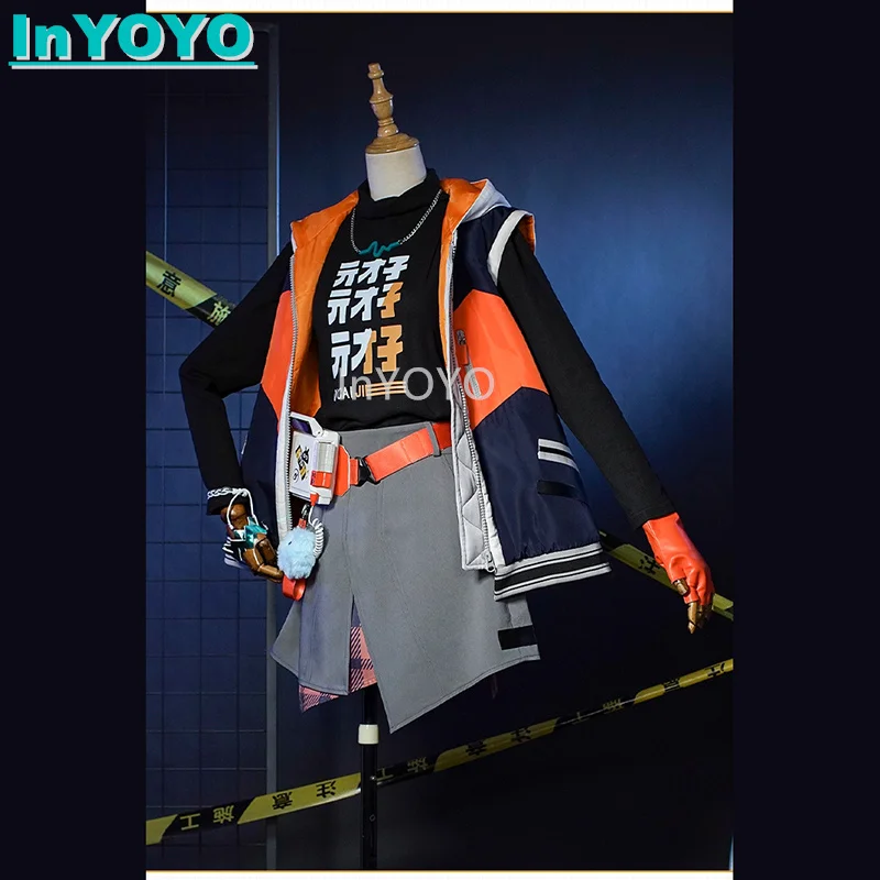 

InYOYO Belle Cosplay Costume Zenless Zone Zero Game Suit Fashion Cool Uniform Halloween Party RolePlay Outfit Women XS-XXL New