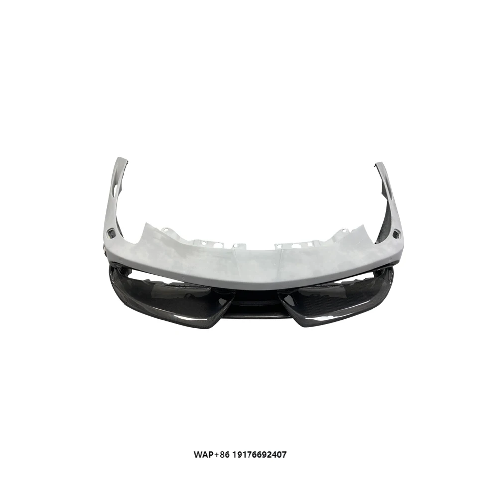 

High Quality Mi-Sha Style Carbon Fiber Body Kit Front Bumper Front Lip Diffuser for ’Ferrari 458