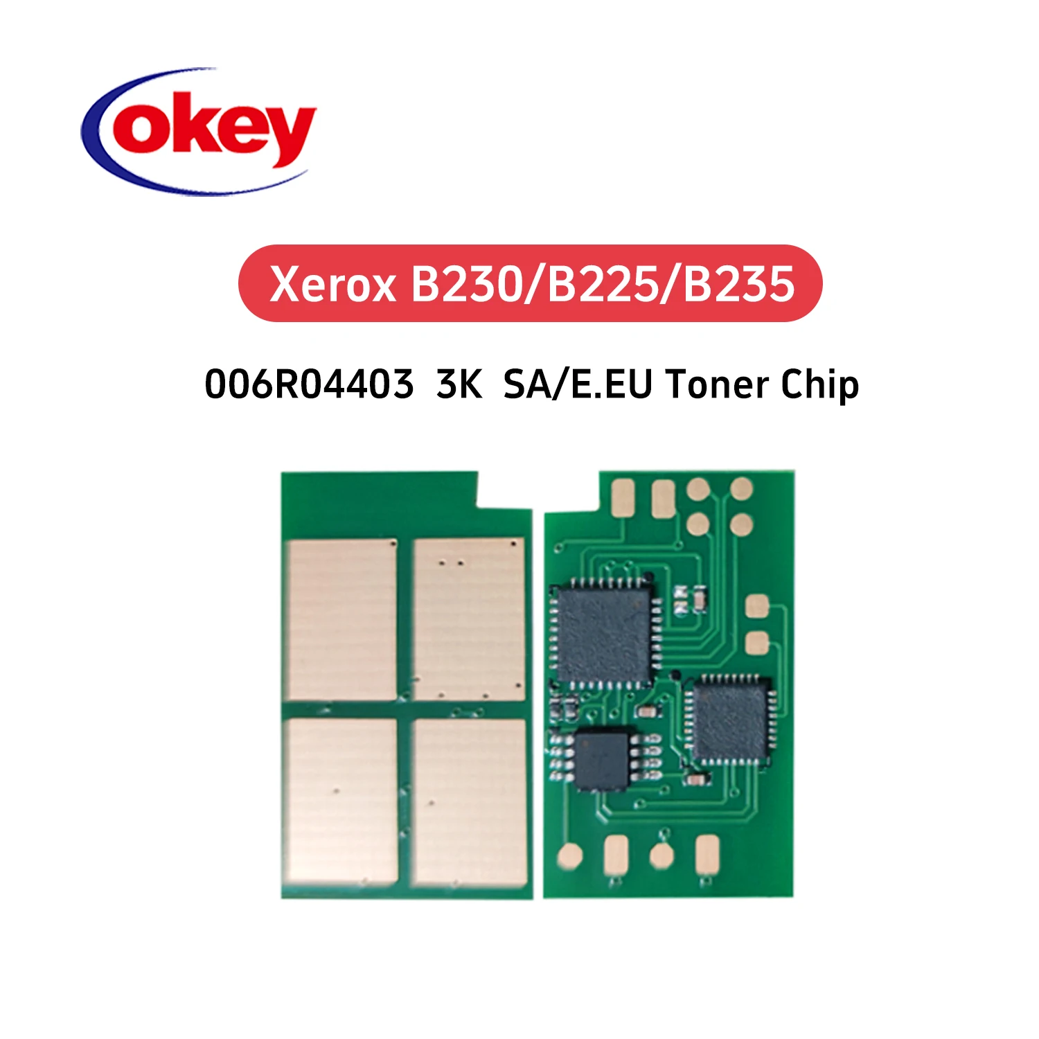 1PCS Toner Cartridge Chip For Xerox B230 B225 B235 006R04400 006R04401 006R04403 006R04404 Reset Printer Drum Chip 013R00691