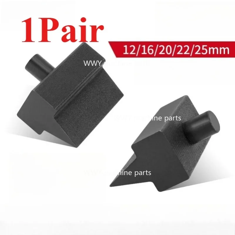 

1 Pair Hydraulic Steel Bar Shear Blade, Replacement Cutter Blade for Rebar Cutting Head, 12/16/20/22/25mm
