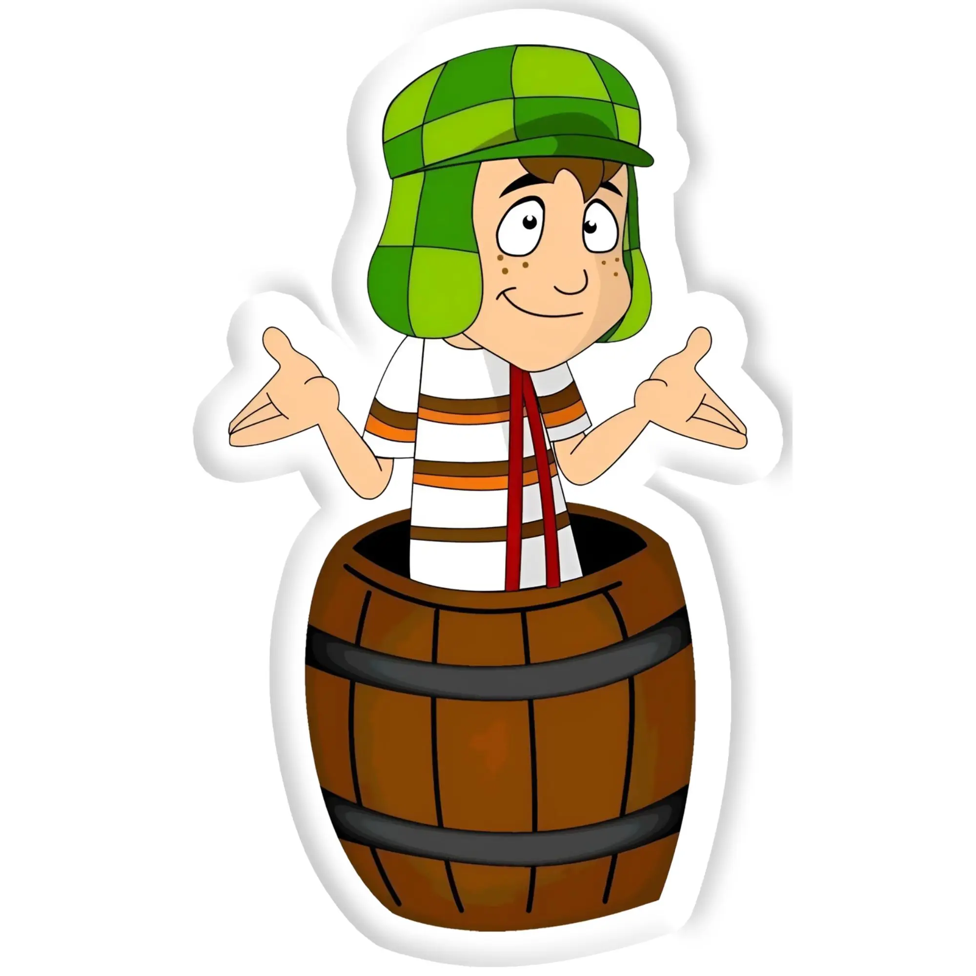 Custom El Chavo Del Ocho Pillow Cushion Double Sided Lively Cartoon Home Decoration Salon Personalized Plush Pillows for Sofa