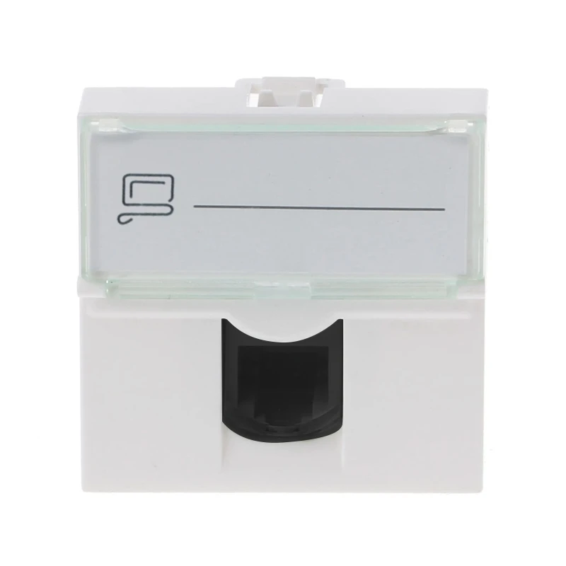 F3MA CAT6 Modulo rete Presa informazioni Connettore RJ45 Piastra a muro Keystone