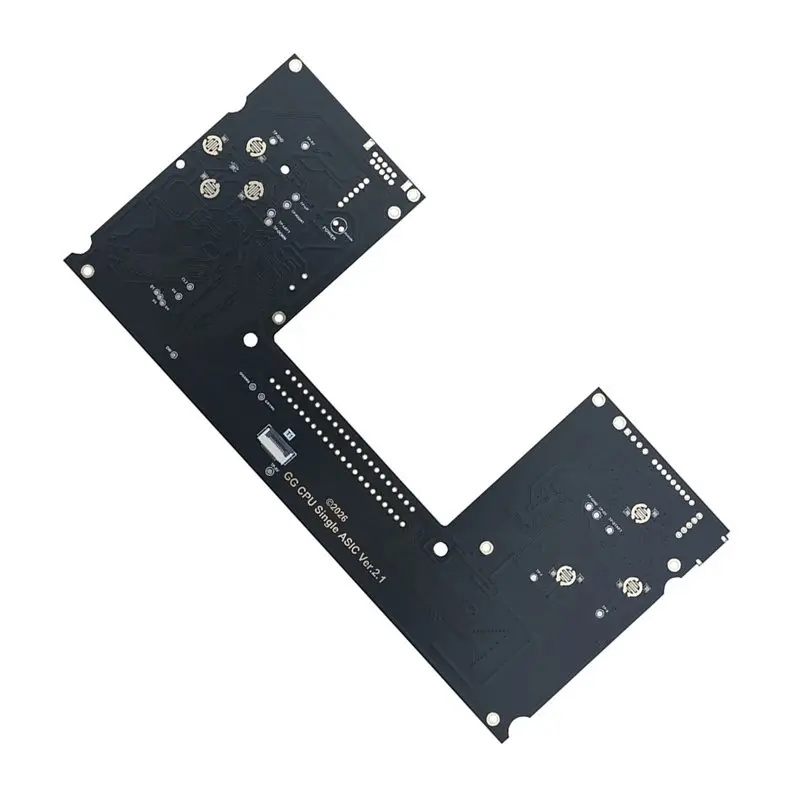 A13E-For Sega Game Gear GG Replacement Parts- RGB Lighting Effect SMT Soldered Motherboard Single Chip Main Board Black