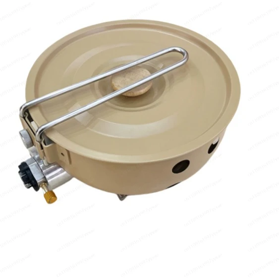 Hot Multi-functional Outdoor Integrated Pot Portable Camping Cooker Gas Stove for Picnic Cooking & Frying
