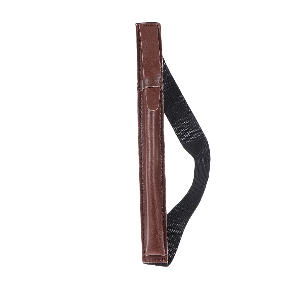 

Capacitive Stylus Pen Cover Premium Pu Case For Pencil Scratch Protection Travel Holder Clip On Coffee