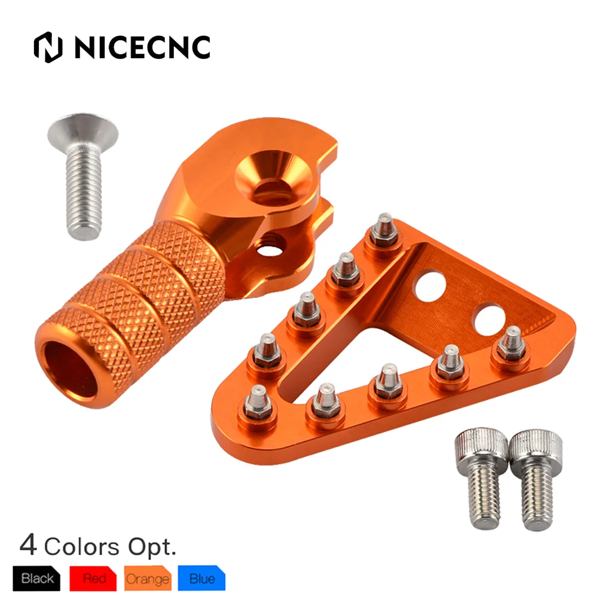 

For KTM EXC 300 EXC 250 EXCF 350 EXC 450 SX 125 SXF 250 SXF 450 XCF XCW TPI Six Days 2017-2022 Brake Pedal Plate Shift Lever Tip