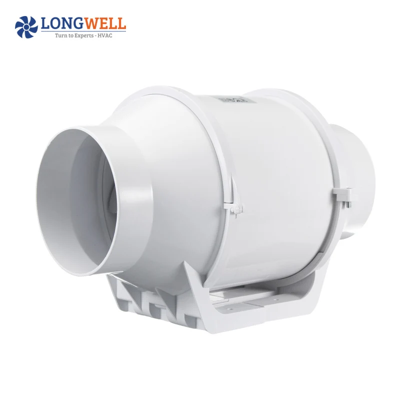 Round Exhaust Fan Ventilation Extractor Fan Best Selling 8 Inch AC Capacitor Motor Low Noise Power Saving for Ventilation EC