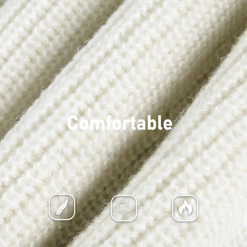 Winter Luxury Old Money Sweater Men Half Zip Polo Collar Heavyweight Knit Pullover Solid Color Casual Oversized Mens Sweater