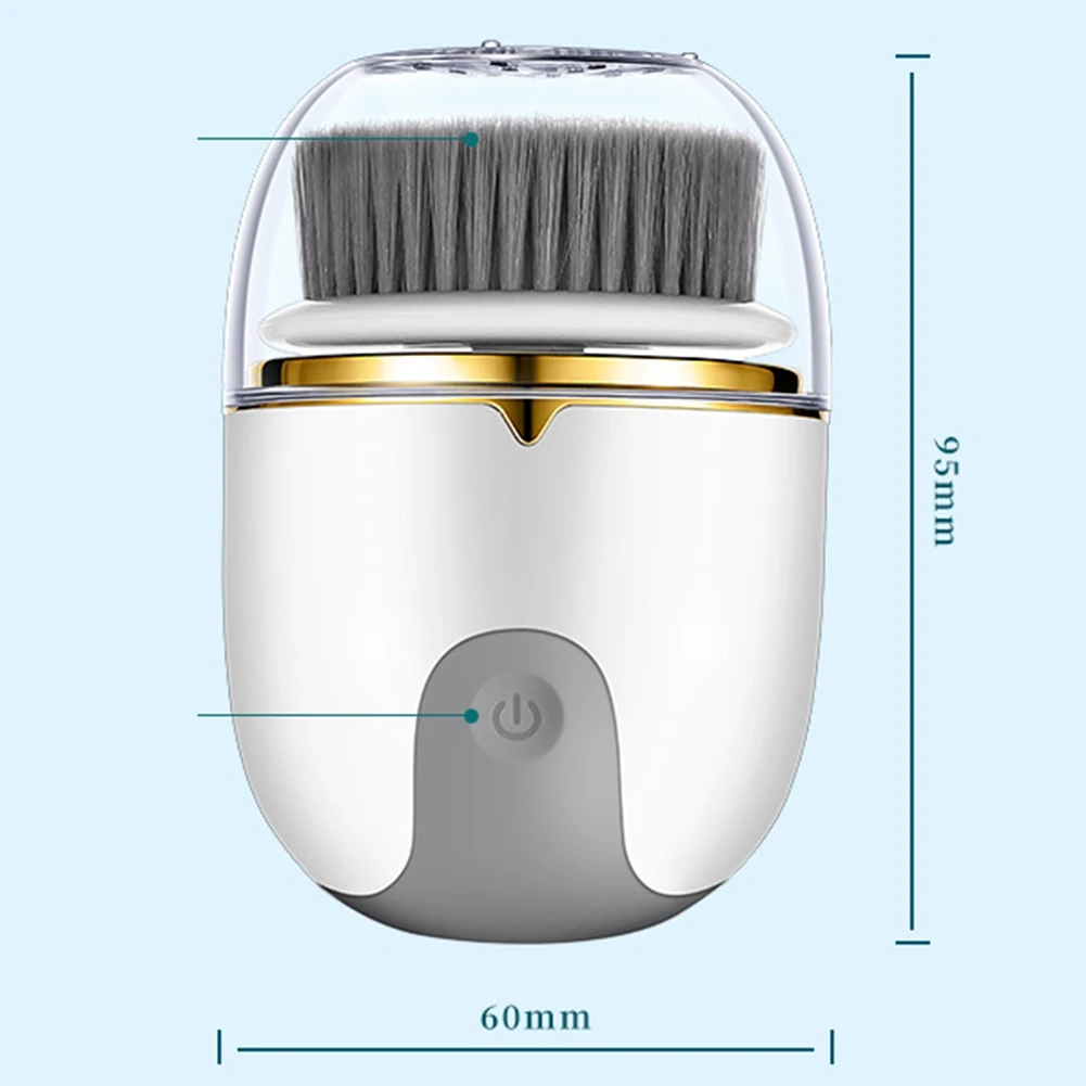 Facial Cleansing Brush Face Scrubber Electric Rechargeable Exfoliating Deep Cleansing Face Brush Skin Waterproof