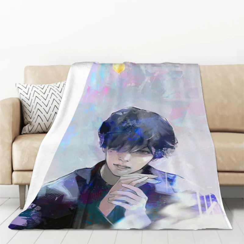 Yonezu Kenshi Anime Deken Dubbel Bed Dekens & Gooit Harige Winter Warm Gooien Sofa Pluizige Zachte Decoratieve Custom Fleece Home