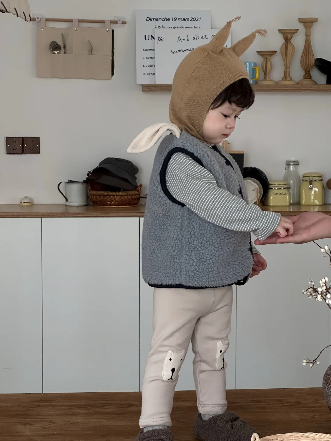 Рисунок 3 - Зима 2022, новый детский плюшевый жилет без рукавов