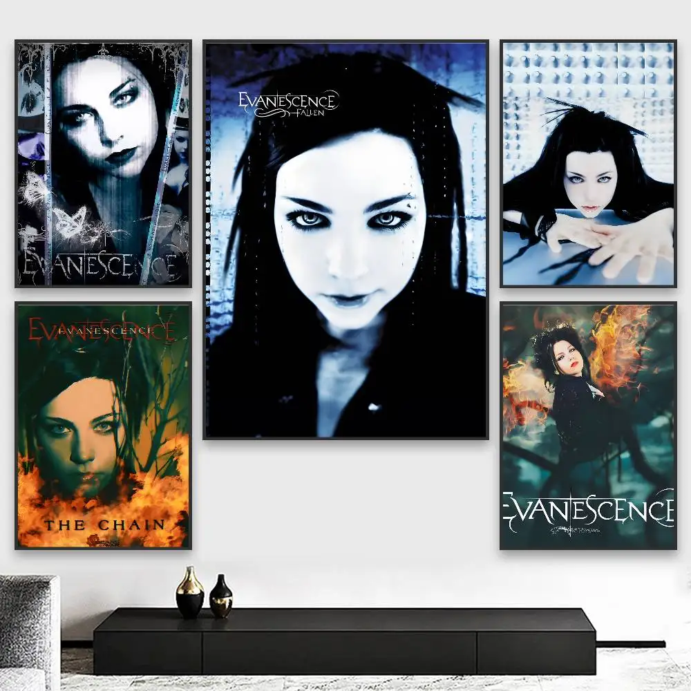 E-Evanescence Poster HD art sticky wall waterproof home living room bedroom aesthetic decoration