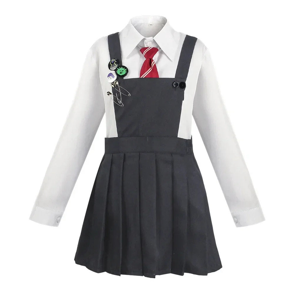 

Movie Roald Dahls Matilda The Musical Dress Matilda Costume Kids Women Girls School Uniform Coat Hat Skirt Cosplay Costume Suit
